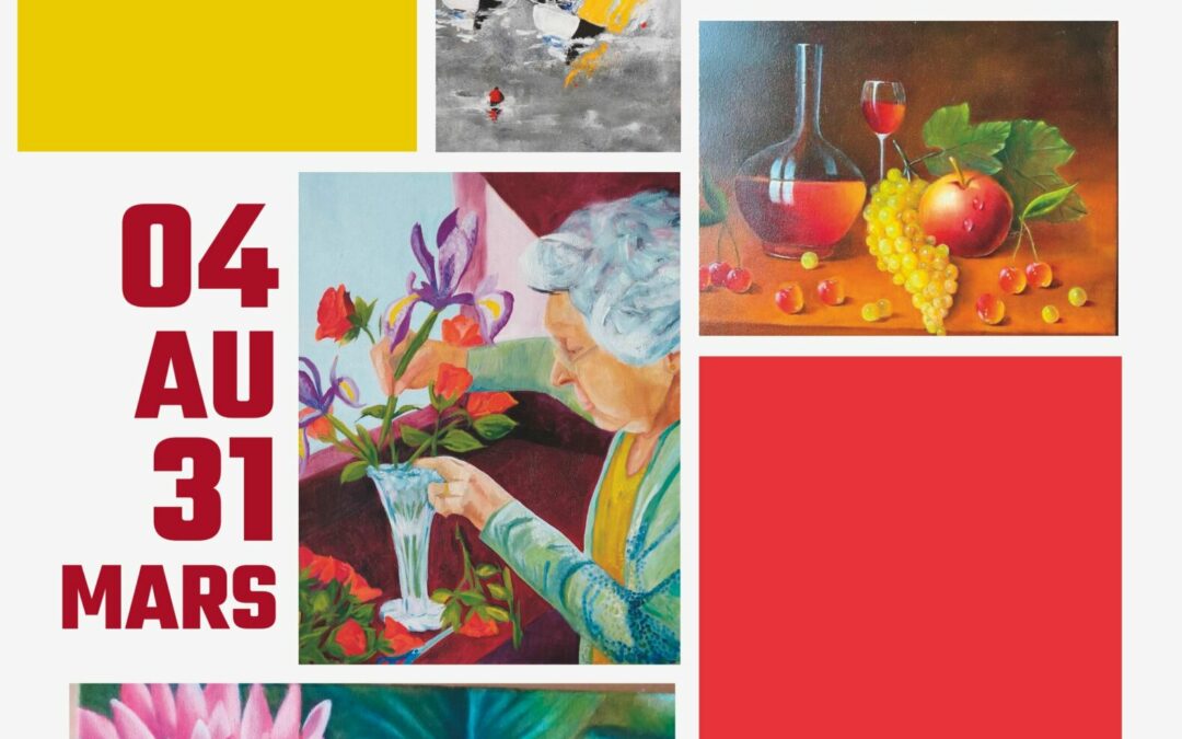 Exposition des élèves de Gribouille du 4 au 31 mars