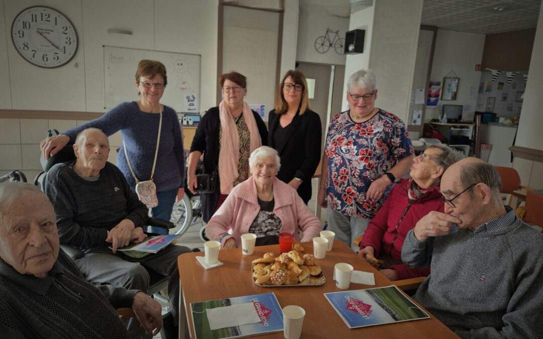 Visite du CCAS à la Maison St Joseph