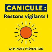 FORTES CHALEURS : PROTÉGEZ-VOUS