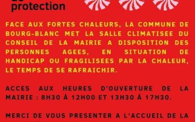 Fortes chaleurs : restons vigilants !